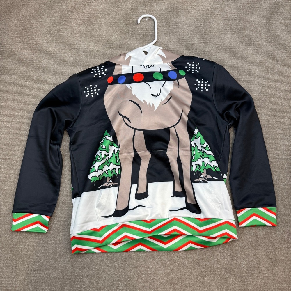 MSRP‎ $22 GRAJTCIN Kids Reindeer 9-10 Y Ugly Christmas Sweater for Boys Girls P